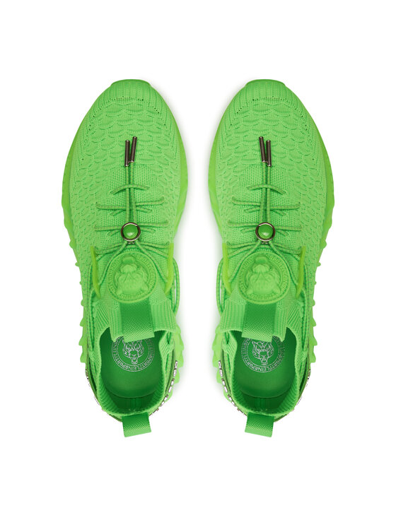 Plein Sport Plein Sport Sneakersy SADS USC0520 STE003N Zelená
