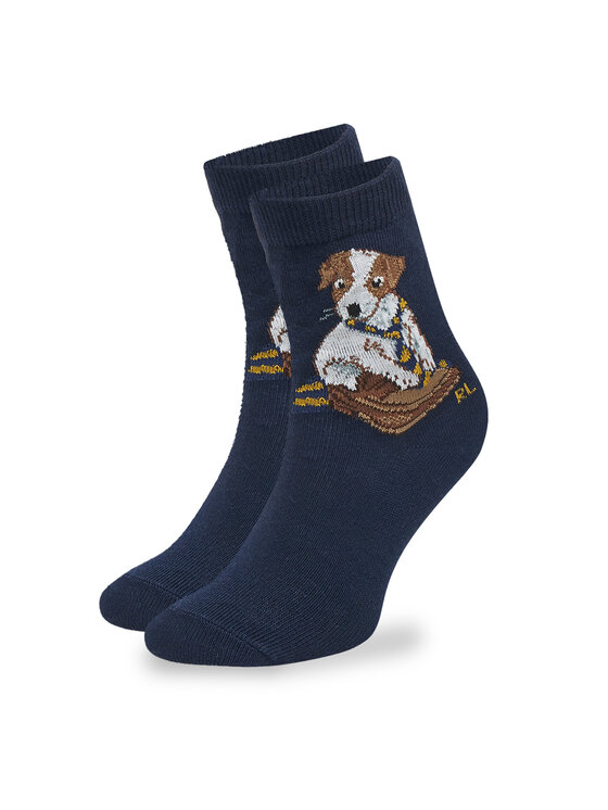 Polo Ralph Lauren Polo Ralph Lauren 3er-Set hohe Kindersocken 442P03154001 Dunkelblau