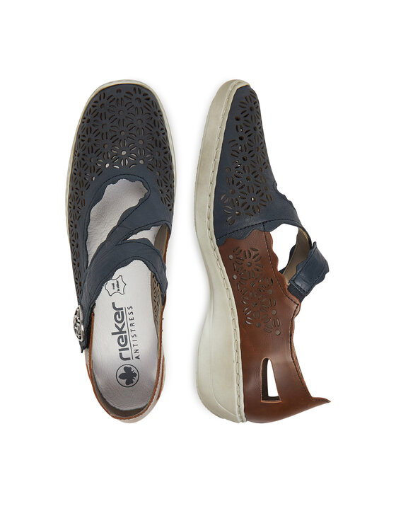 Rieker Rieker Halbschuhe 413G4-14 Dunkelblau
