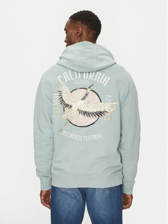 Guess Guess Sweatshirt M5RQ04 KC2B1 Himmelblau Regular Fit