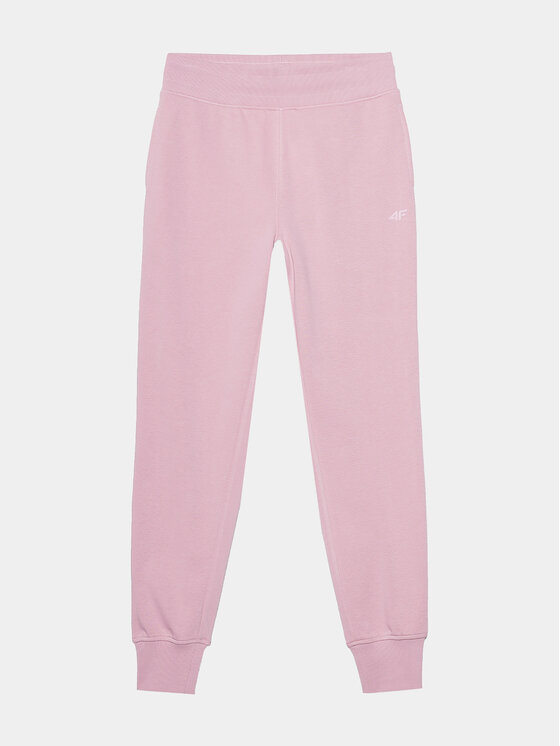 4F 4F Долнище анцуг 4FWSS24TTROF606 Розов Regular Fit