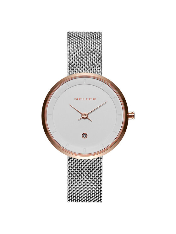 Meller Meller Zegarek W5RB-2SILVER Srebrny