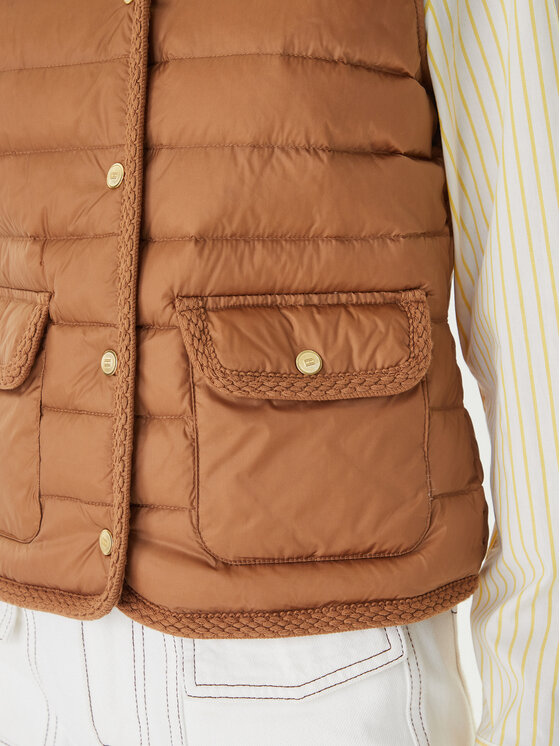 Tommy Hilfiger Tommy Hilfiger Bodywarmer WW0WW49661 Braun Regular Fit