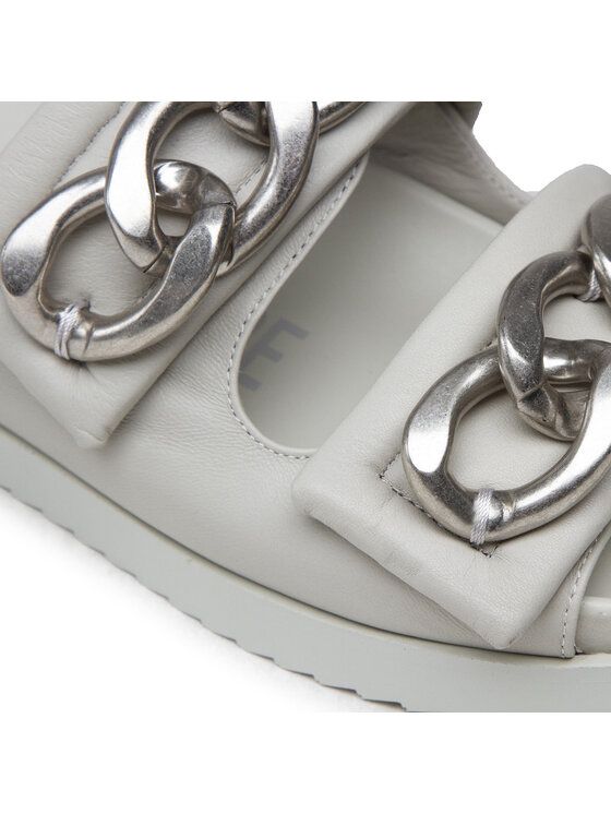 Patrizia Pepe Patrizia Pepe Klapki 8X0030/L026-S636 Szary