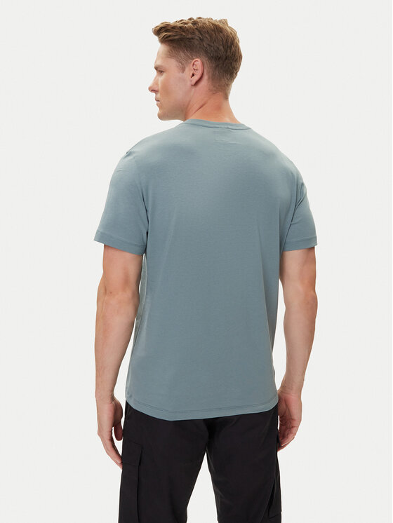 Parajumpers Parajumpers T-Shirt Patch 25WMPMTSEY29 Zielony Regular Fit