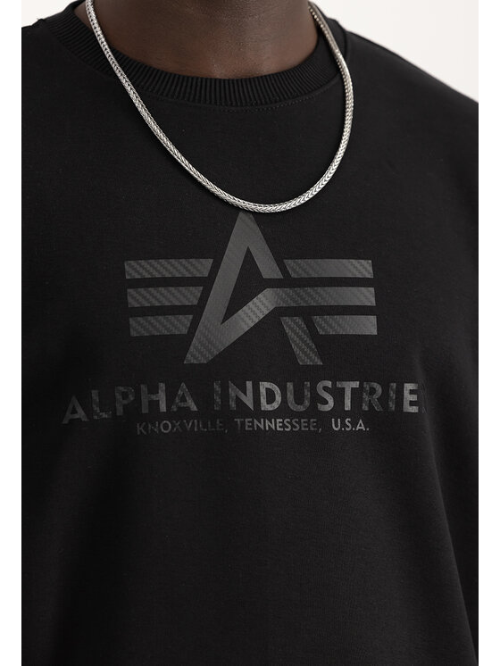 Alpha Industries Alpha Industries Bluza AI.146311-515-3XL Czarny Regular Fit