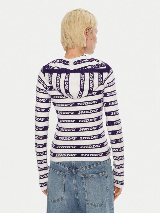 2NDDAY 2NDDAY Sweater Conner 2245342404 Kék Slim Fit