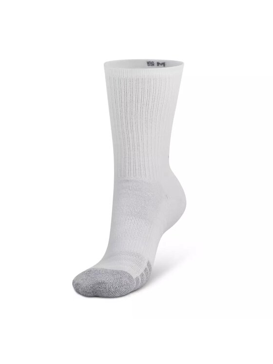 Under Armour Under Armour Skarpety Wysokie Dziecięce Heatgear 3pk Crew Yth Biały