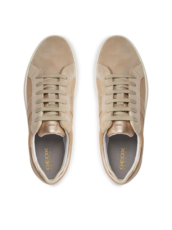 Geox Geox Sneakersy D Meleda D36UGB 08522 C6738 Brązowy