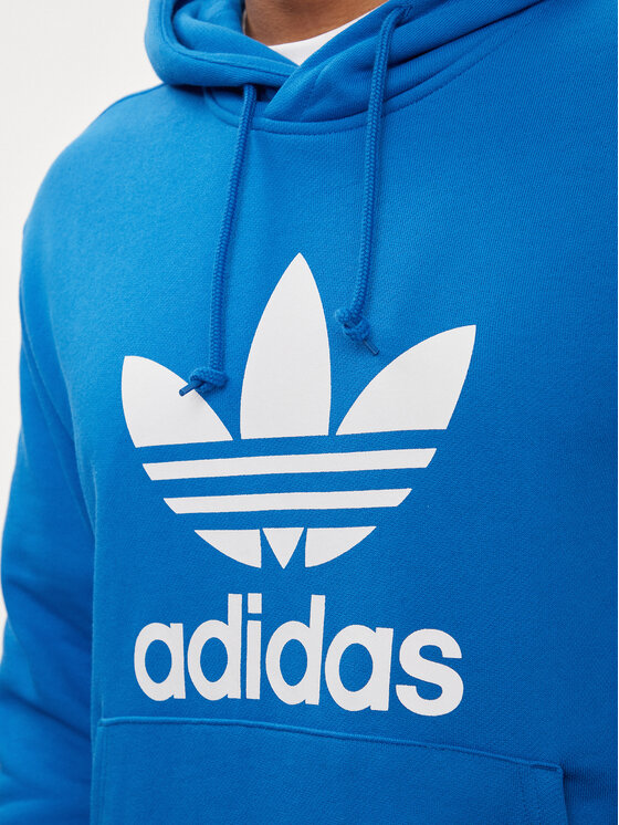 adidas Sweatshirt adicolor Classics Trefoil IM9410 Bleu Regular Fit Modivo