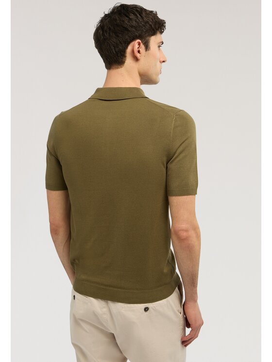Trussardi Trussardi Sweter M0638000068N035 Zielony Regular Fit
