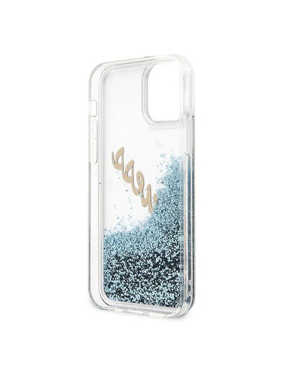 Guess Guess Etui na telefon iPhone 12 Pro Max Niebieski