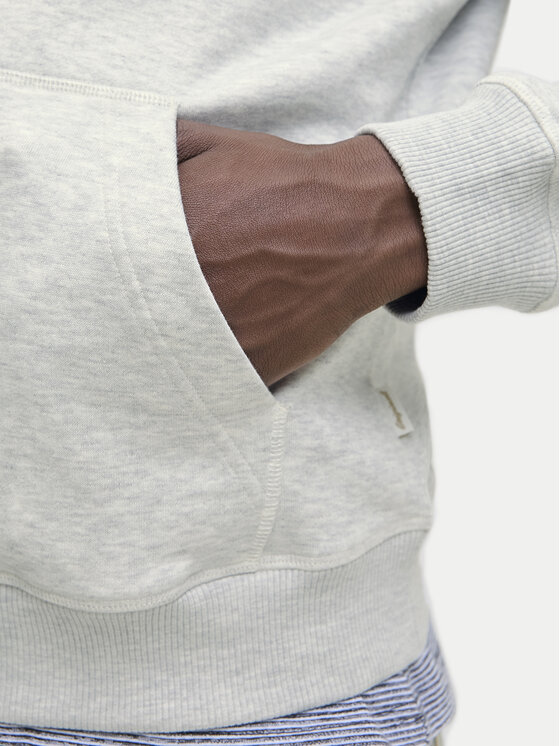 Jack&Jones Jack&Jones Majica dugih rukava Norrebro 12282861 Siva Relaxed Fit