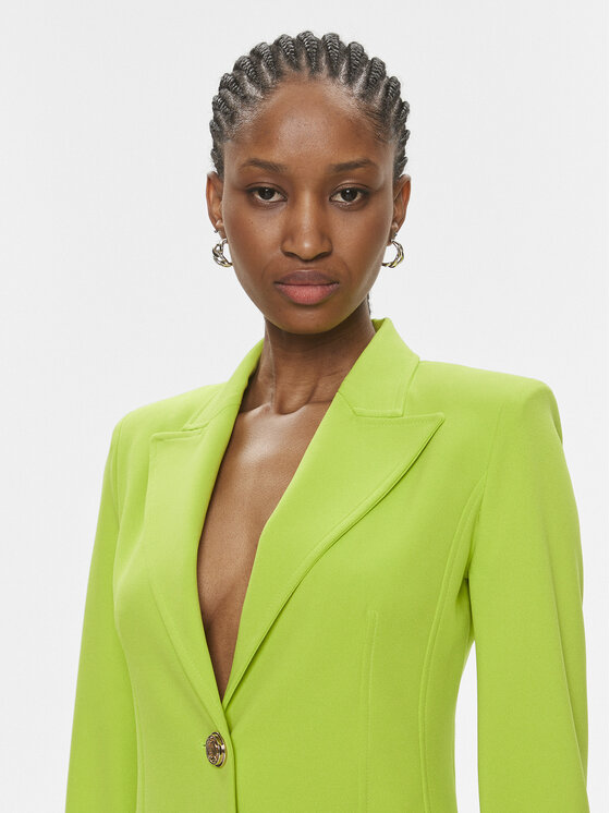 Liu Jo Giacca da abito CA4045 J1930 Verde Regular Fit