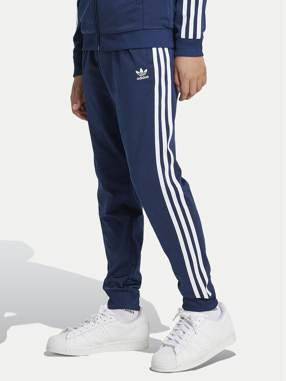 adidas adidas Спортивні штани adicolor SST IY7466 Cиній Regular Fit
