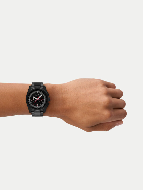 Armani Exchange Armani Exchange Hodinky Parker Chronograph AX2864 Černá