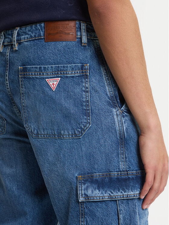 Guess Jeans Guess Jeans Jeansy M5RA88 D5M53 Niebieski Relaxed Fit