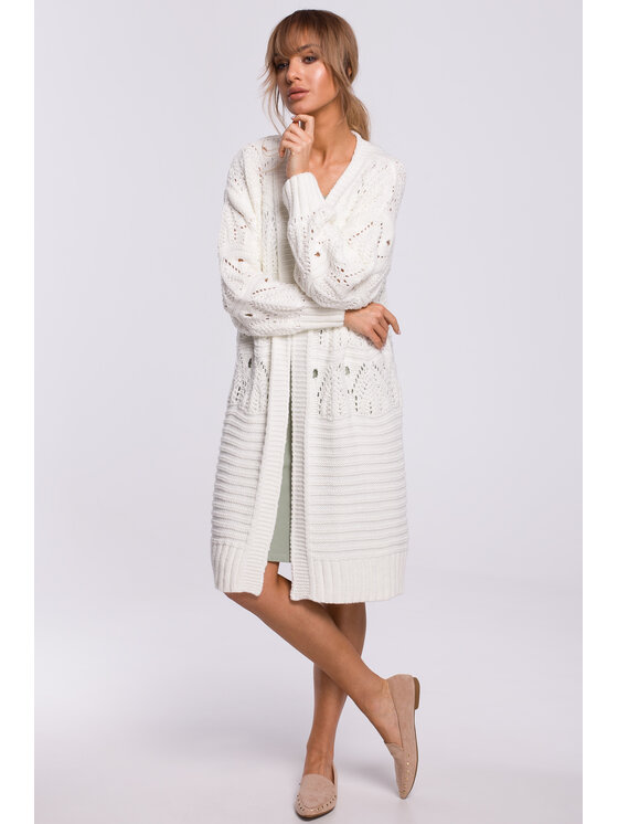 Sweter Made of Emotion, Biały, M514