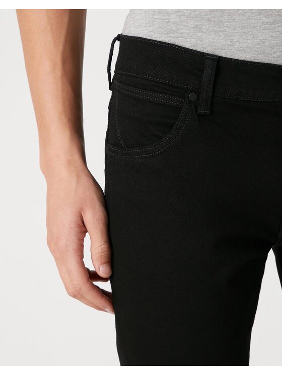 Wrangler Wrangler Jeans LARSTON Nero Slim Fit