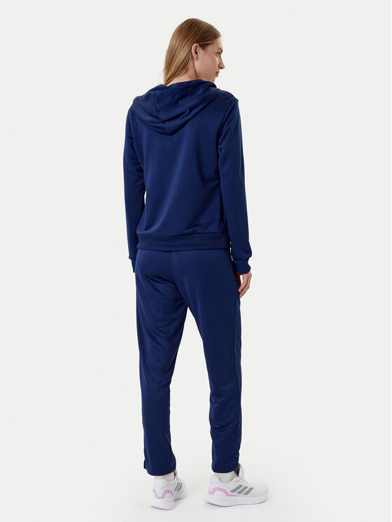 adidas adidas Trenirka Essentials Linear JD2696 Mornarsko modra Slim Fit
