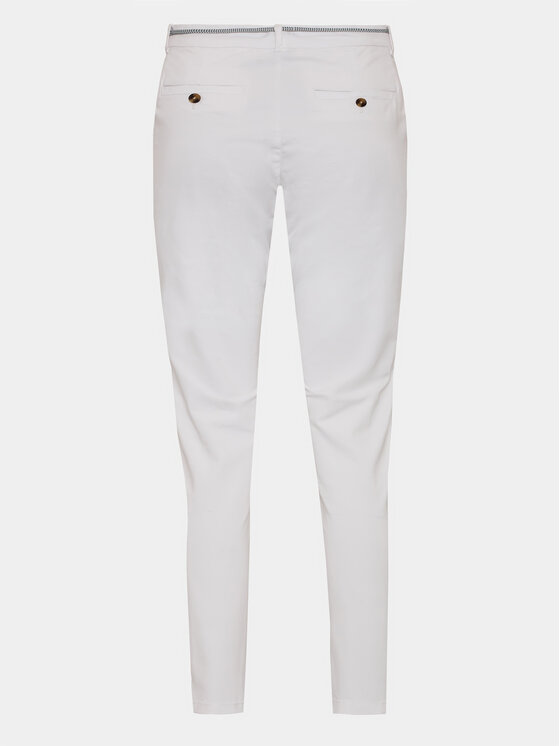 Pantaloni di tessuto Hino 1 T2307.140 Bianco Slim