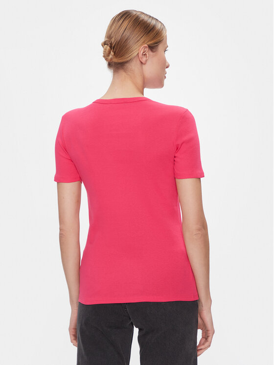 United Colors Of Benetton T-Shirt Donna 3ga2e16a0 - Cotone Morbido, Girocollo, Ricamo