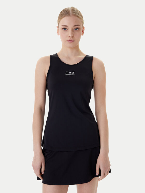 EA7 Emporio Armani Top 7W000314 AF14524 UC001 Czarny Regular Fit