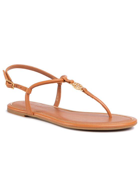 Tory Burch Tory Burch Sandale Emmy Flat Sandal 63407 Smeđa
