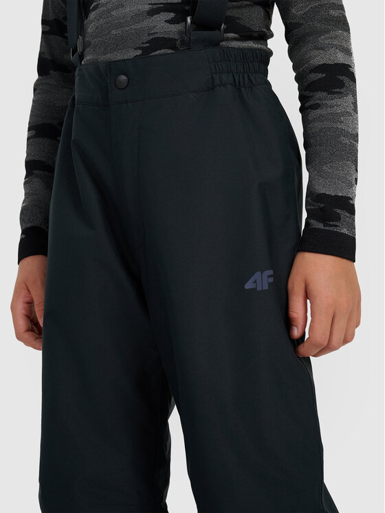 4F 4F Spodnie narciarskie SKI CLASSIC Czarny Regular Fit