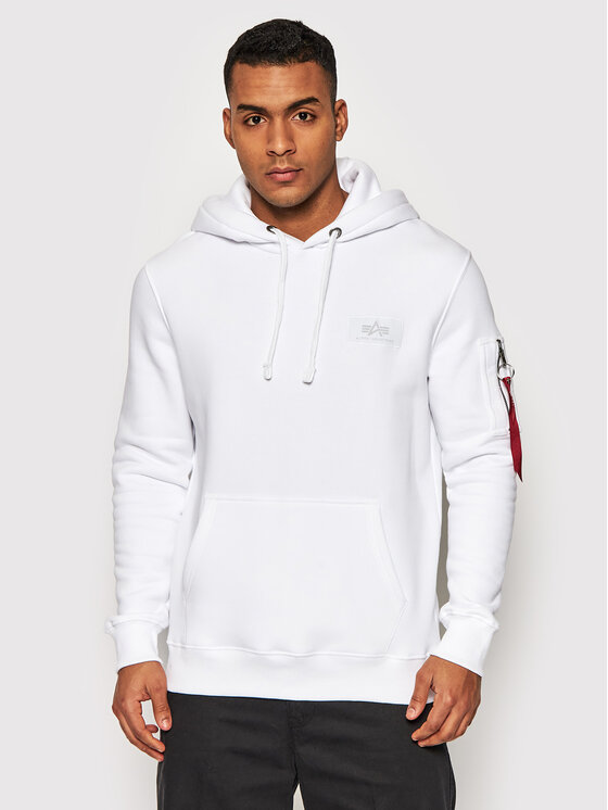 Alpha Industries Alpha Industries Μπλούζα Back Print Como Print 178318CP Λευκό Regular Fit