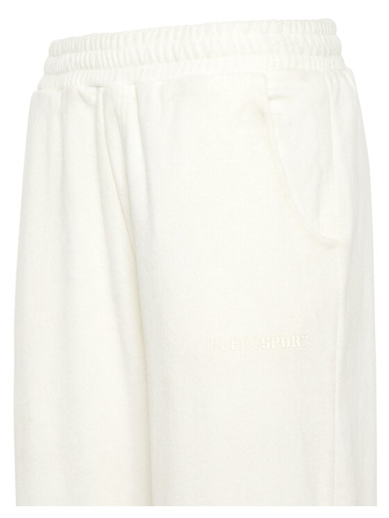 Plein Sport Plein Sport Spodnie dresowe 28091 Biały Jogger Fit