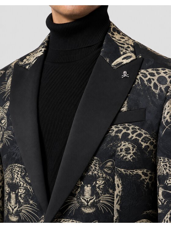 PHILIPP PLEIN PHILIPP PLEIN Giacca da abito 32051 Nero Regular Fit