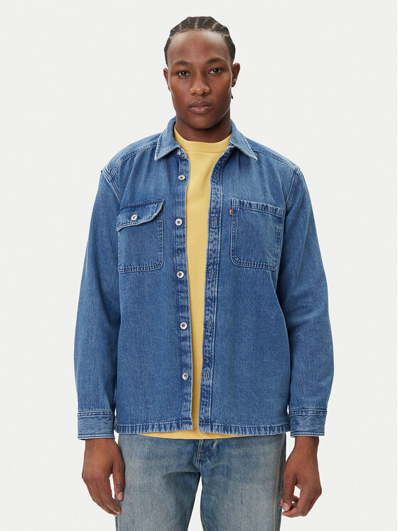 Levi's® Levi's® cămașă de blugi Truckee 003NW-0000 Albastru Relaxed Fit