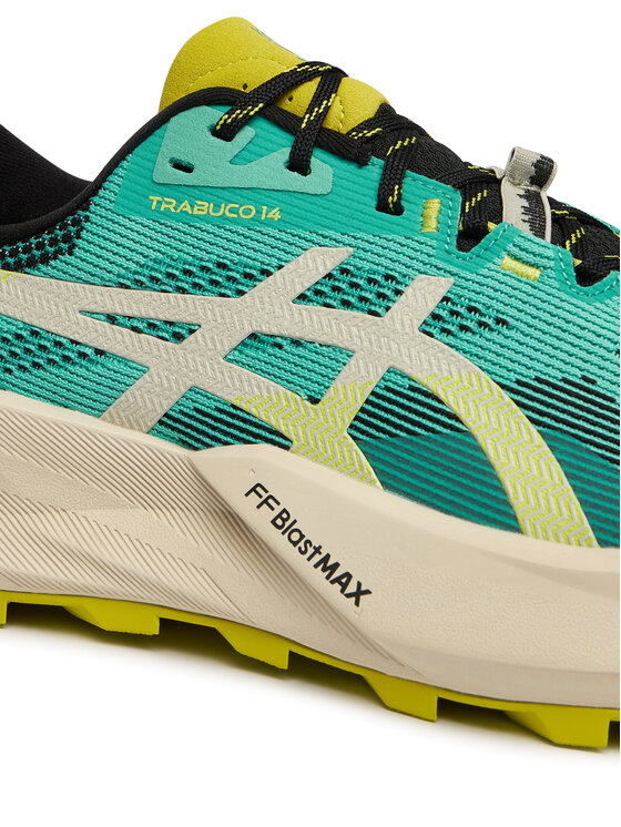 Asics Asics Маратонки за бягане Trabuco 14 1011C166 Зелен