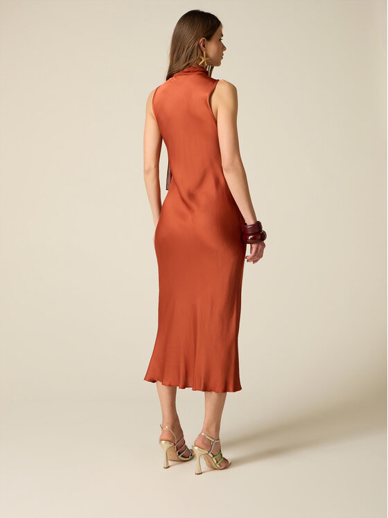 Oltre Oltre Abito da sera 7093J000986N022 Arancione Slim Fit