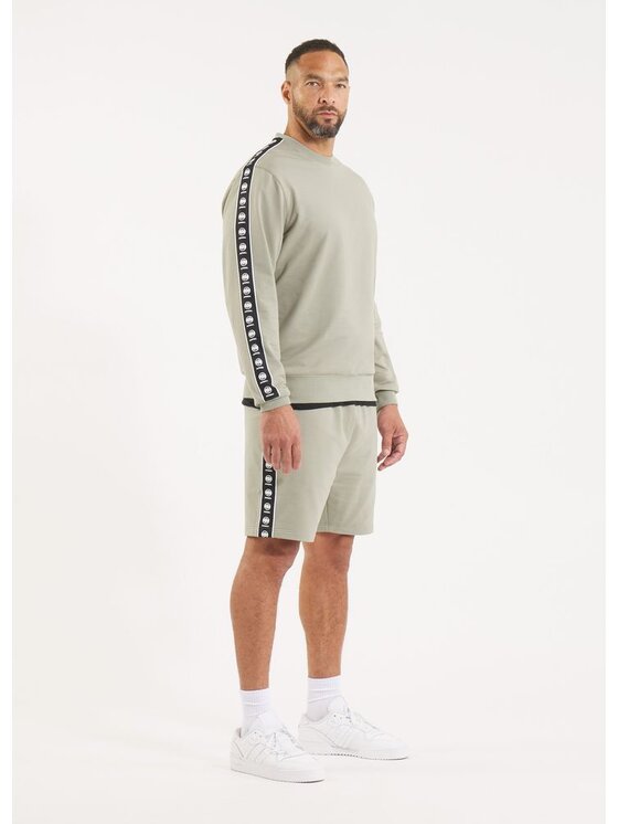 PITBULL PITBULL Bluza TAPE NUGGET Zielony Regular Fit