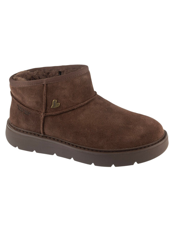 Skechers Skechers Śniegowce Slip-ins: Keepsakes Cozy - Cozy Mini Brązowy