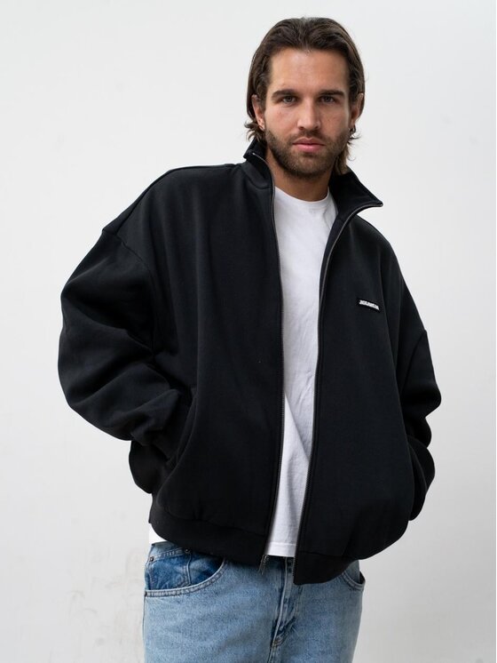 Jigga Wear Jigga Wear Bluza 132124 Czarny Oversize