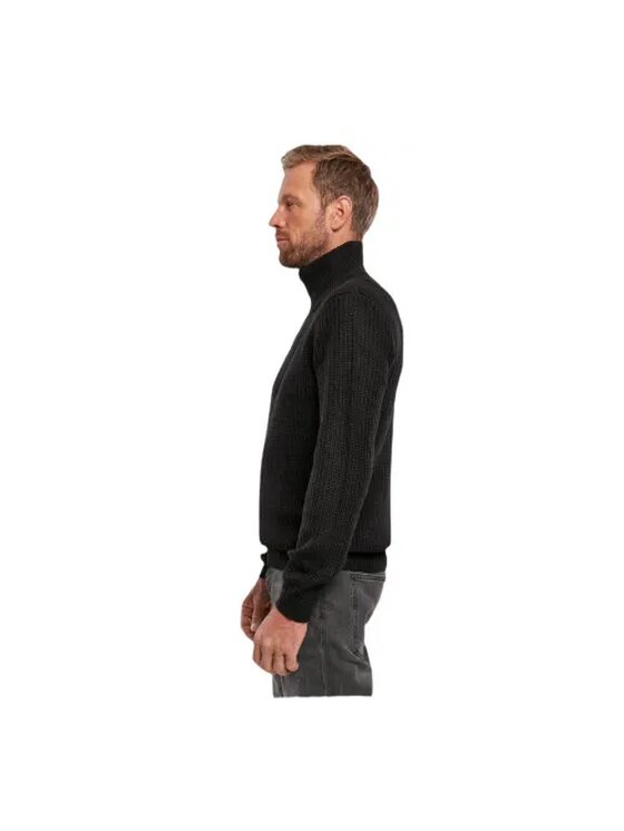 Brandit Brandit Sweter 5019.2 Czarny Regular Fit