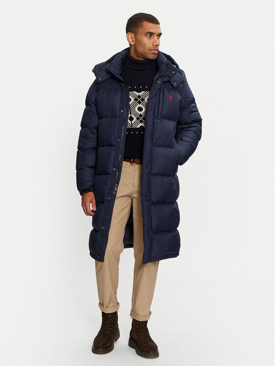 Polo Ralph Lauren Vatovaná bunda 710962406001 Tmavomodrá Relaxed Fit