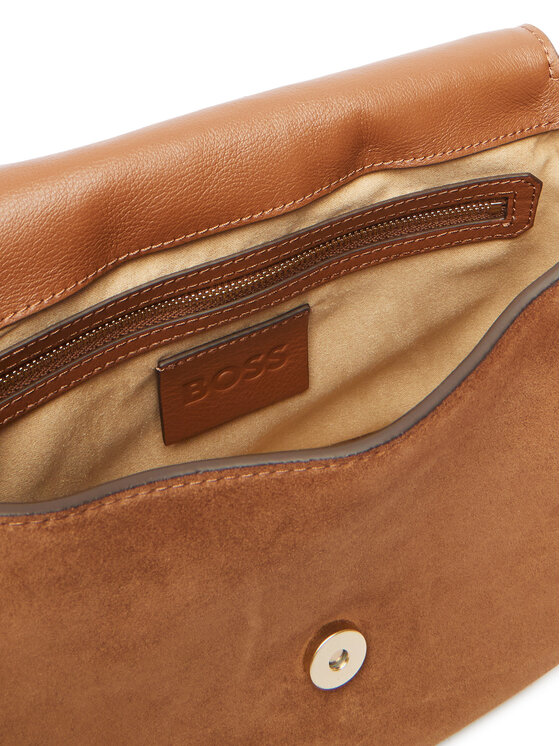 BOSS BOSS Handtasche Boss Beyond Saddle S 50557963 Braun