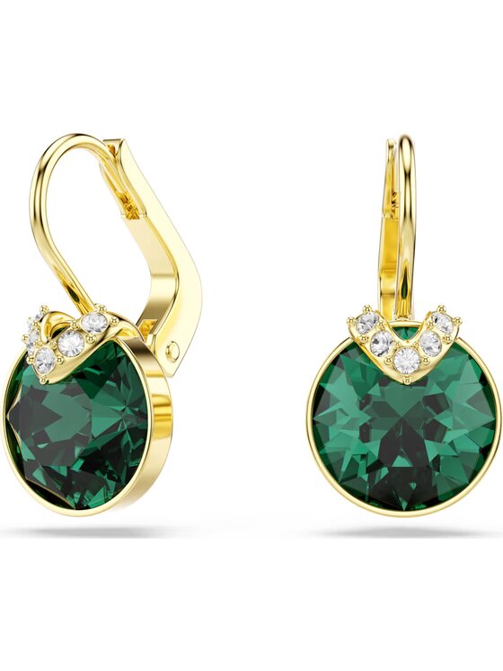 Swarovski Swarovski Uhani Bella V 5735389 Zelena