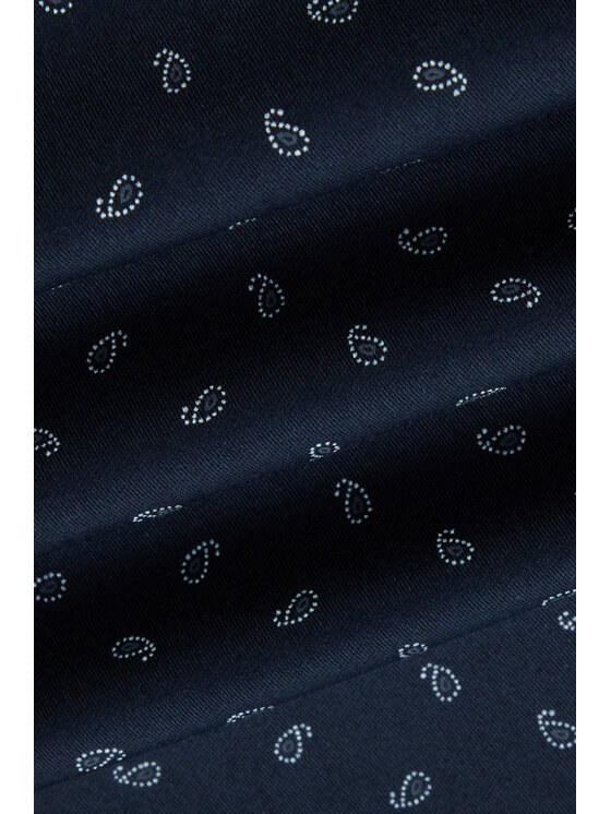 Lancerto Lancerto Koszula Michela KO073225000017 Granatowy Slim Fit