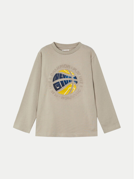Mayoral Mayoral Bluza 4050 Bež Regular Fit