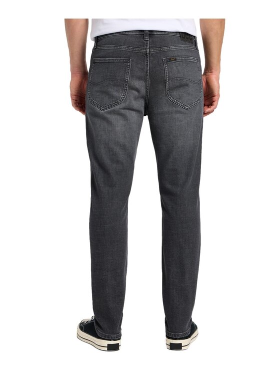 Lee Lee Jeansy 112355803 Szary Slim Fit