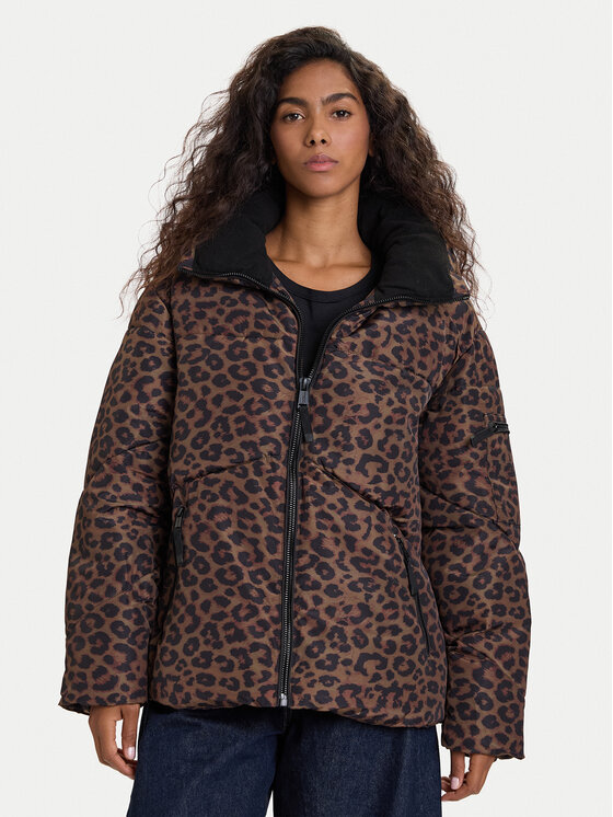Guess Guess Télikabát W5BL47 W3702 Barna Regular Fit