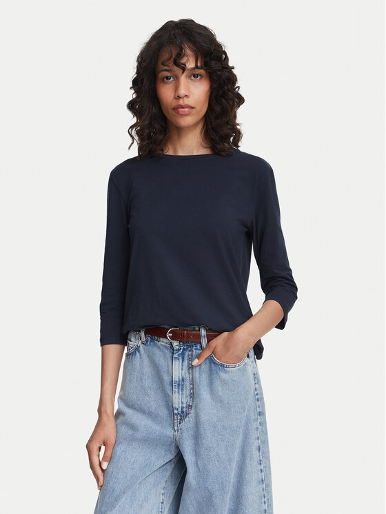 Weekend Max Mara Bluză Multia 2625946021 Bleumarin Regular Fit