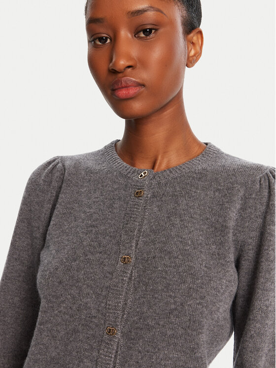 TWINSET TWINSET Kardigāns 252TP3583 Pelēks Regular Fit