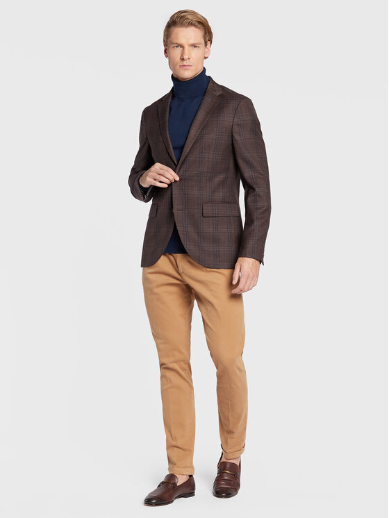 Giacca da abito George 30206319 Marrone Regular