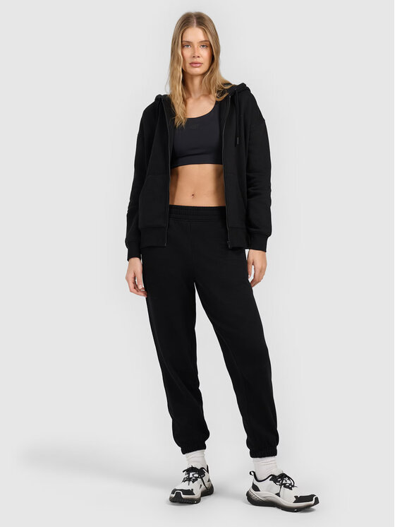 4F 4F Felpa 4FRMM00TSWSF2772-20S Nero Regular Fit